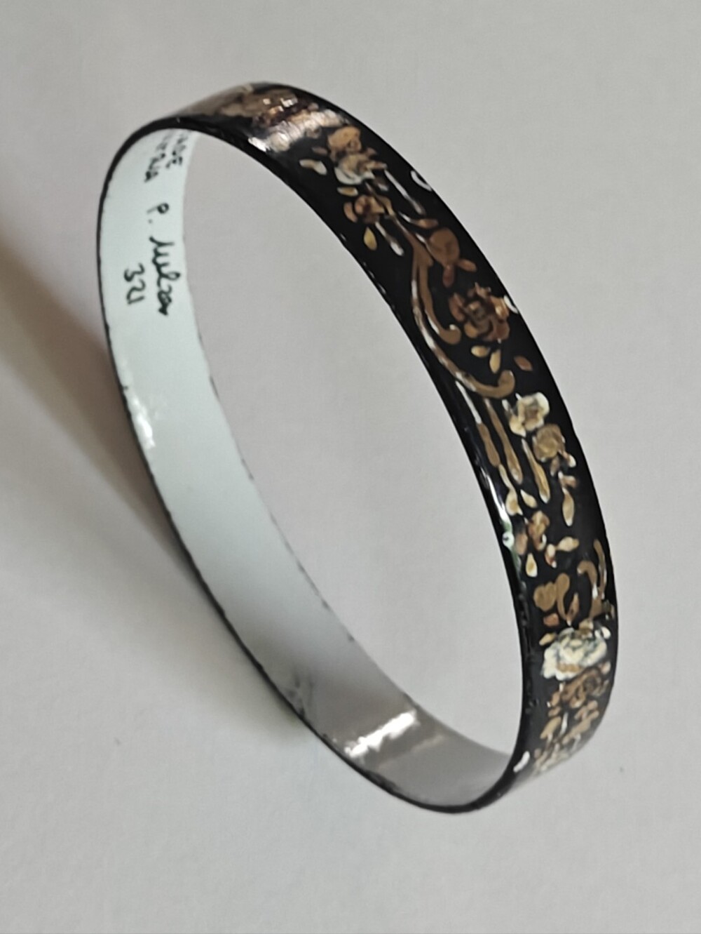 Vintage Handmade In Austria P.Melzer Bangle Bracelet